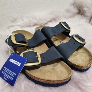 Birkenstock - Arizona big buckle, nubuck leather, Womens SZ 38
